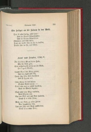 Kron' und Scepter, 1792.