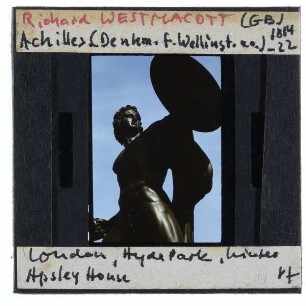 London, Westmacott, Wellington Monument : Achilles
