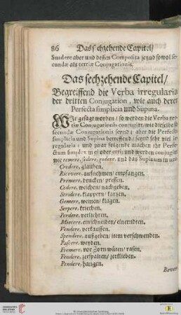 Das sechzehende Capitel