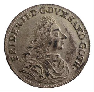 Münze, Doppelgroschen, 1717