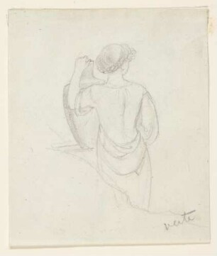 Mädchen mit Krug, Rückenfigur