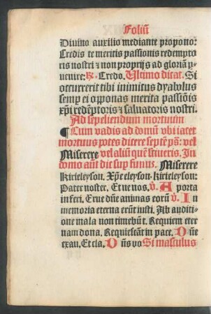 Ad sepeliendum mortuum