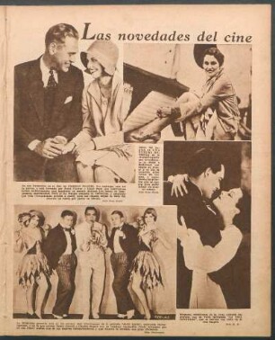 Las novedades del cine [Fotografías]