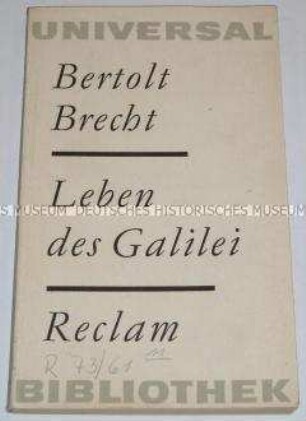 Theaterstück Leben des Galilei von B. Brecht