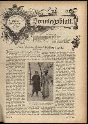 Ausgabe vom Sonntag, den 22. März 1903.