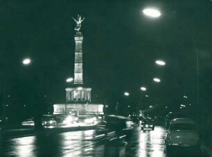 Siegessäule bei Nacht