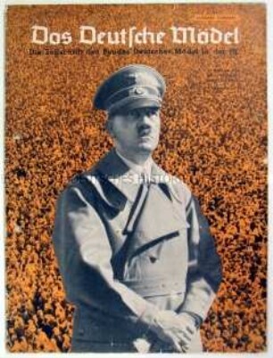 Monatszeitschrift des BDM "Das Deutsche Mädel" mit dem Schwerpunktthema Sudetenland