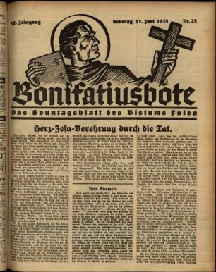 Ausgabe vom Sonntag, den 23. Juni 1935.