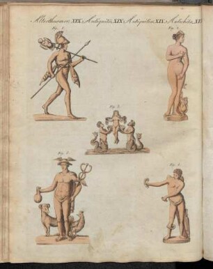 No. 34. Alterthümer XIX. Gottheiten Der Griechen Und Römer.