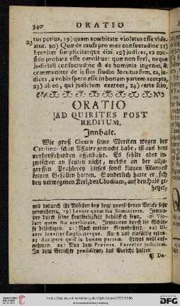 Oratio ad quirites post reditum