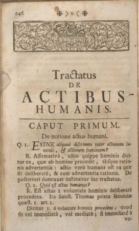 Tractatus De Actibus-Humanis.