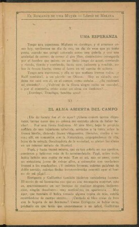 X Una esperanza