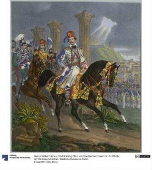 Porträt König Otto I. von Griechenland