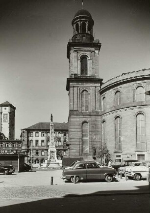 Frankfurt (Main), Paulskirche, Turm von Osten