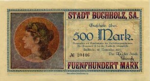 Gutschein - 500 Mark
