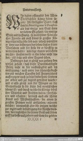 Unterweisung