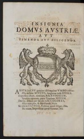 Insignia Domus Austriae.