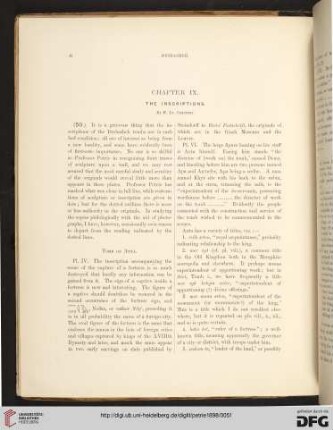 IX: The Inscriptions