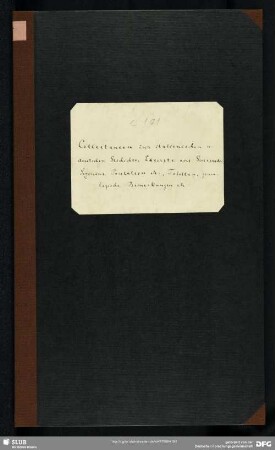 Kollektaneen zur italienischen und deutschen Geschichte - Mscr.Dresd.e.101 : [Sammelhandschrift]