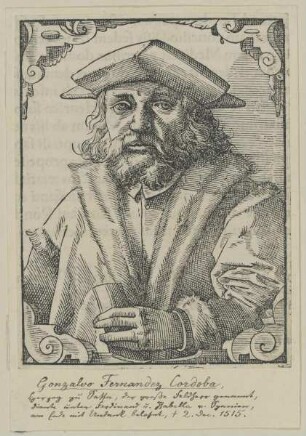 Bildnis des Fernando Gonzalez Cordova, Fürst von Sessa