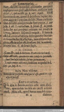 L.CXXXIX. Cajus lib. ad Edictum Praetoris Urbani