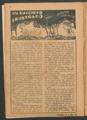 Un suicidio frustrado