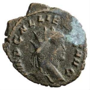 Münze, Antoninian, 260 - 268 n. Chr.