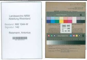 Entnazifizierung Antonius Reismann , geb. 12.10.1918 (Gemeindevertreter)