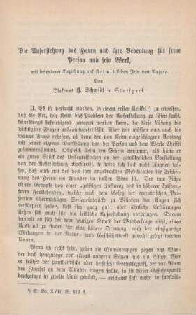 87-148 Die Auferstehung des Herrn und ihre Bedeutung für seine Person und sein Werk