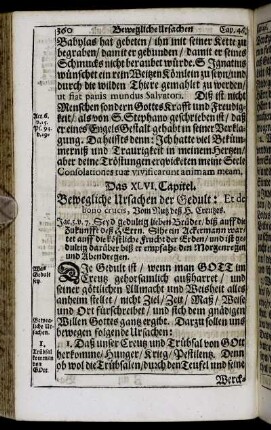 Das XLVI. Capitel. - Das L. Capitel.