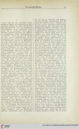 Die anonymen Meister