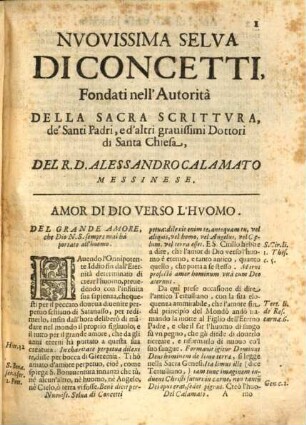 Nuova Selva di Concetti