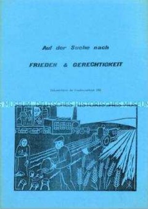 Dokumentation zur Friedenswerkstatt in Höchst 1983 - Sachkonvolut