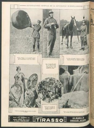 Informaciones gráficas de la actualidad europea [Fotografías y dibujo]