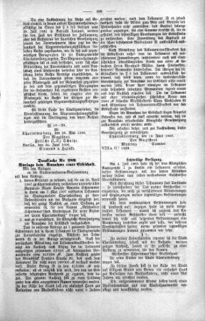 No. 12. (271-301)(289.), 19. Juni 1907