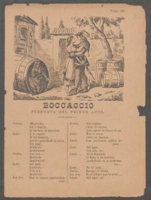 Serenata del primer acto.