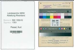 Entnazifizierung Kurt Pessel, geb. 30.01.1921 (Autoschlosser)