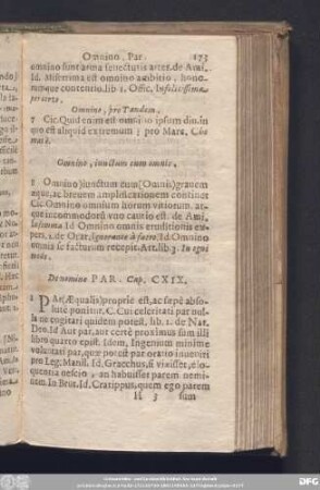De nomine Par. Cap. CXIX.