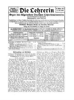 Wohnungsfrage und Volksschule : Vortrag zur Verbandsaufgabe des L. P. V. auf der Hauptversammlung des Provinzialvereins Schleswig-Holsteinischer Volksschullehrerinnen