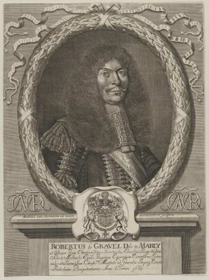 Bildnis des Robertus de Gravel