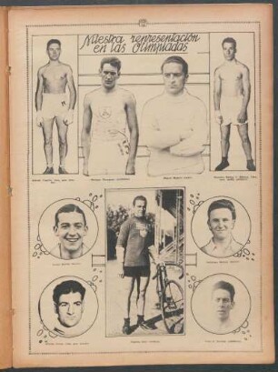 Nuestra representación en las Olimpiadas