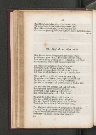 Wie Siegfried verrathen ward.