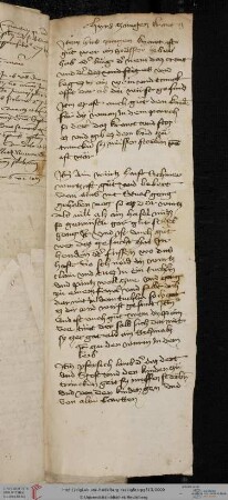 Medizinischer Text: Tugenden des Hirschzungenkrauts
