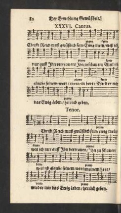 Der Erwehlung gewüßheit.