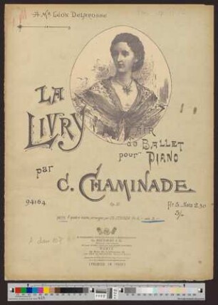 La Livry. Air de Ballet op. 51 : pour Piano a quatre mains