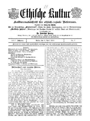 Wissenschaft und deutsche Würde