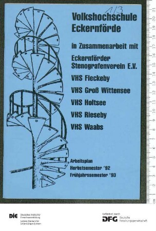 Programm Jahr 1992/1993