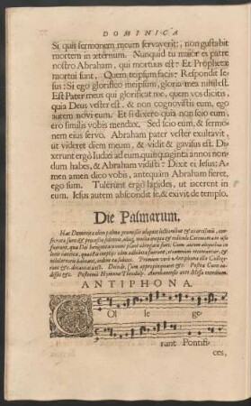 Die Palmarum.