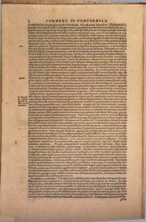 Commentarii in suam Concordiam ac totam Historiam evangelicam