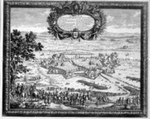 Belagerung von Thorn (Torun) 1655 (Tafel 24 aus Pufendorf, De rebus a Carolo Gustavo)
